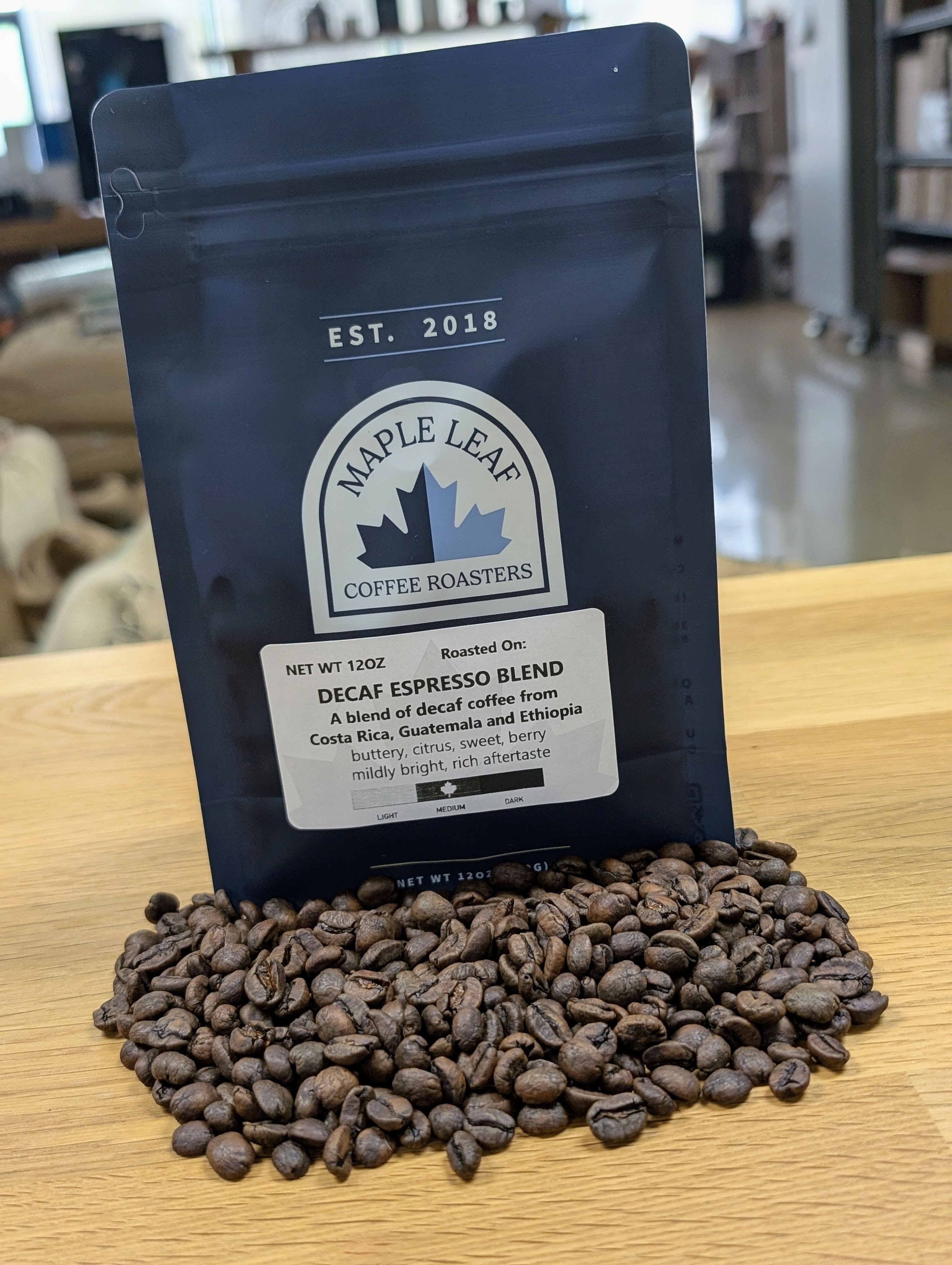 Decaf Espresso Blend (Medium Roast)