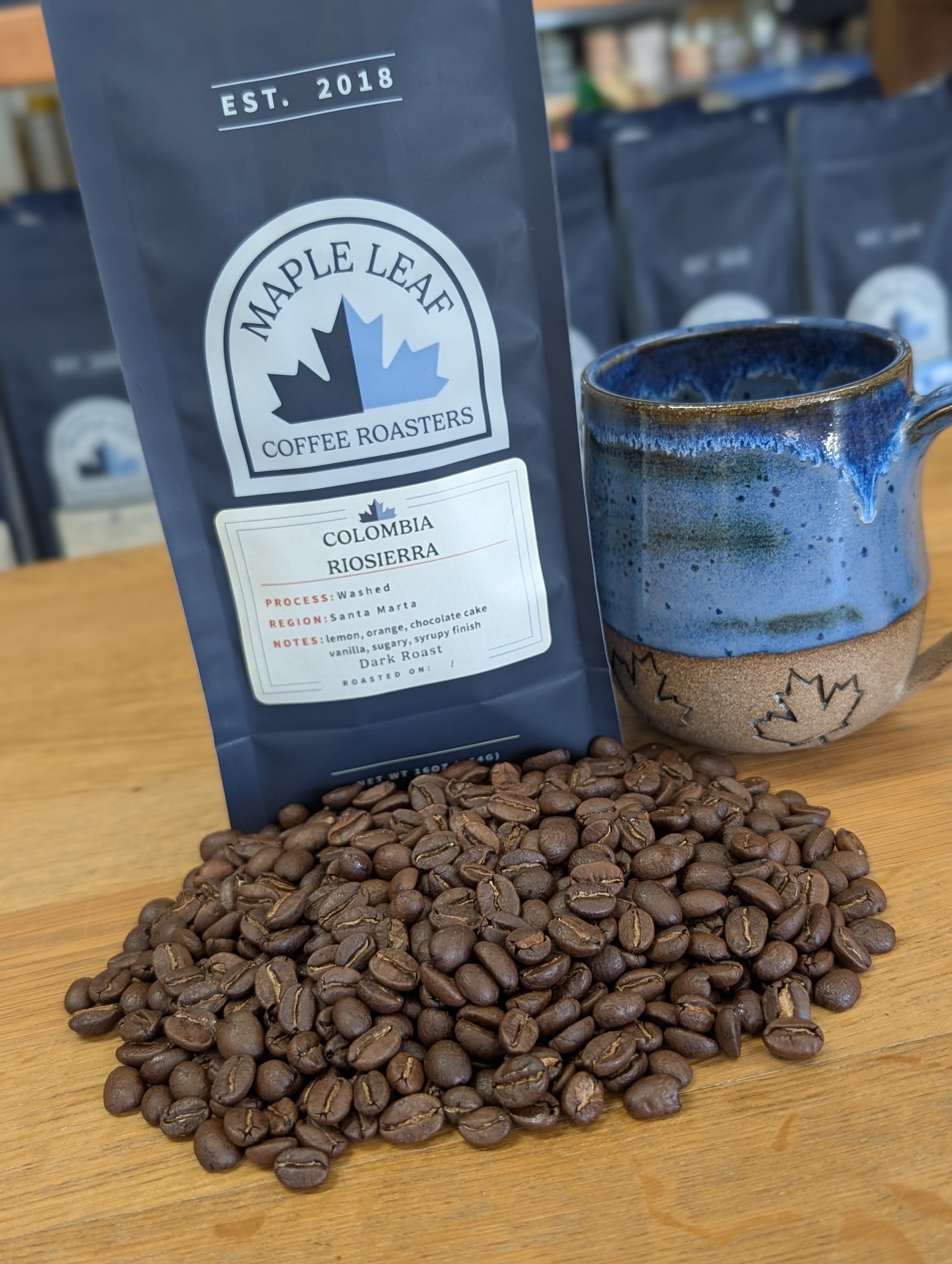 Colombia RioSierra Washed Processed (Dark Roast)