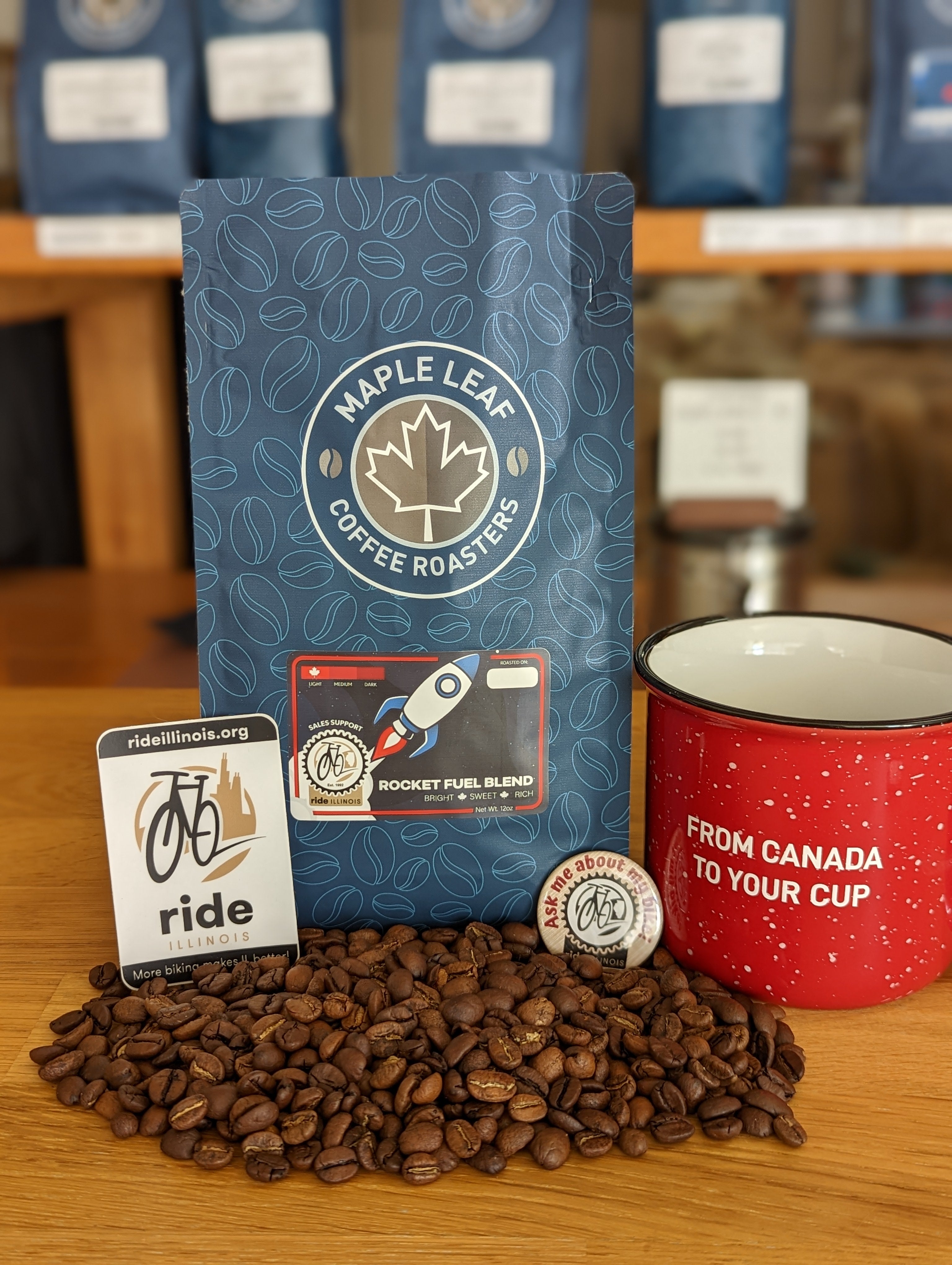 Rocket Fuel Blend / Ride Illinois Fundraiser (Light Roast)
